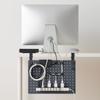 Набор двойного назначения Комбинация DIY Многофункциональная полка Подвесная пластина Сверление или без отверстий Один набор Два набора Черный