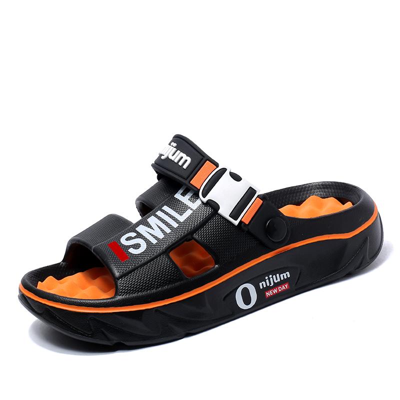 Men's Women's Sandals New Large Size Beach Shoes Fashion Platform Slippers Men Light Breathable Casual Sports Sandals Mens Shoes