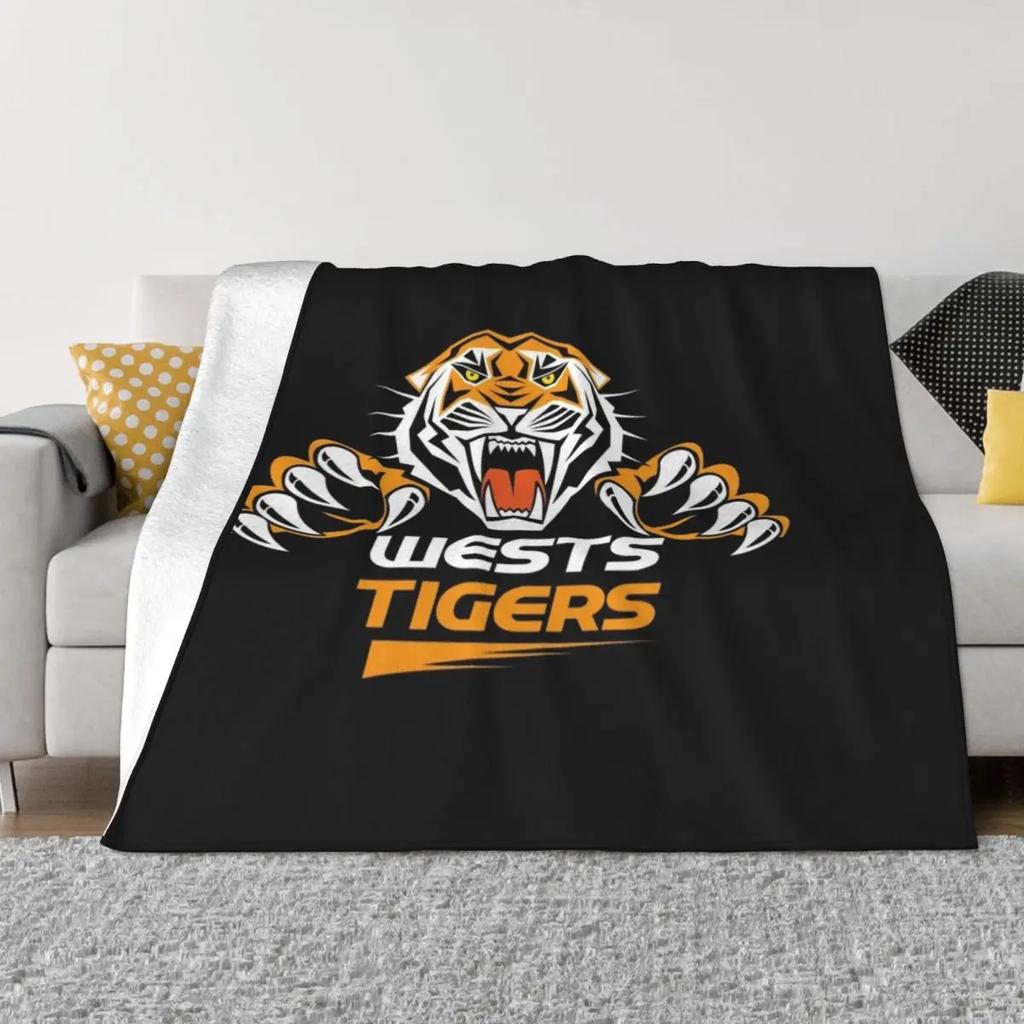 """New-Wests-Tigers-01-Иконное Пледовое Одеяло Пушистые Одеяла декоративное одеяло пушистое"""