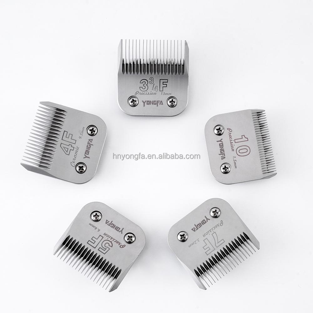 High Quality Dog Grooming Tool Size 10 #1.5mm Compatible with Most An-dis, Oster, Wahl A5 Scissors A5 Pet Clipper Blades