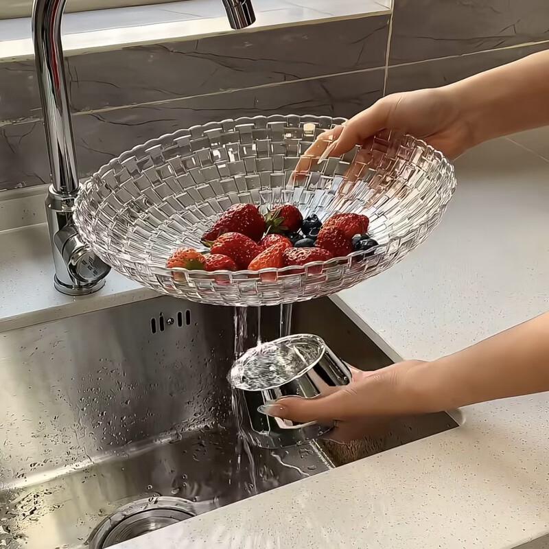 RuHan Amber Decorative Serving Tray