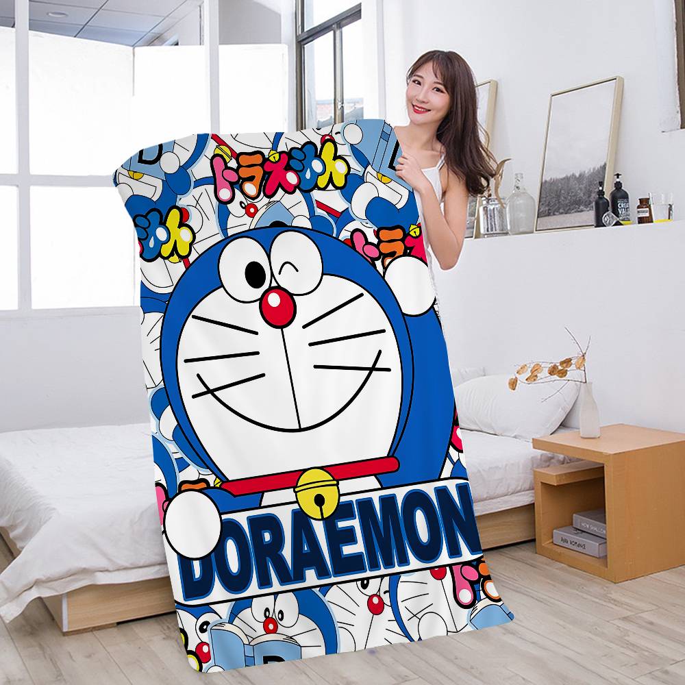 Cartoon D-Doraemons Anime Beach Swimming Towel Soft Absorbent Washcloth Children's Gifts for Kids Travel Camping Gym