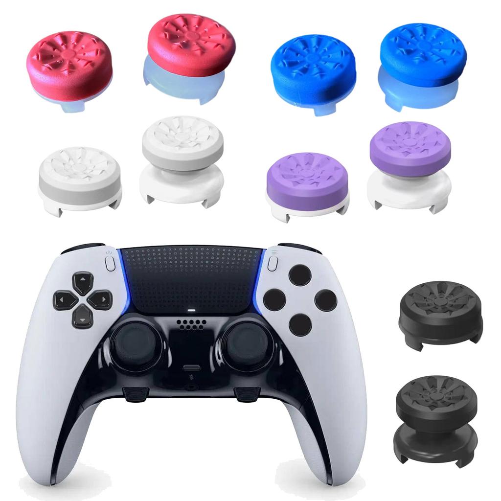 Silicone Thumb Grips Performances Thumbstick Covers Suitable For Controllers Improve Accuracy&Reaction Speed In Gaming