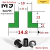 T-Shaped Nylon Insulating Bushing Spacer for M3-M35 Threads