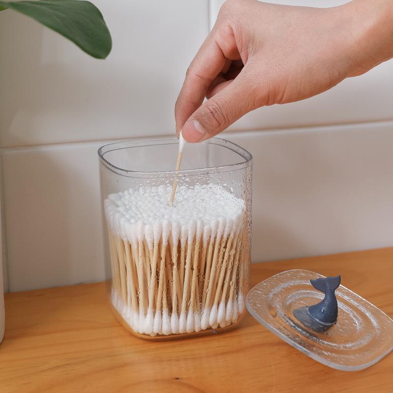 Креативный настольный пылезащитный бокс для хранения ватных палочек в виде животного A2999