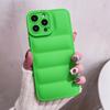 Dropshipping TPU Mobile Phone Case Down Jacket Design for iPhone 14 Pro Max 17 AIR