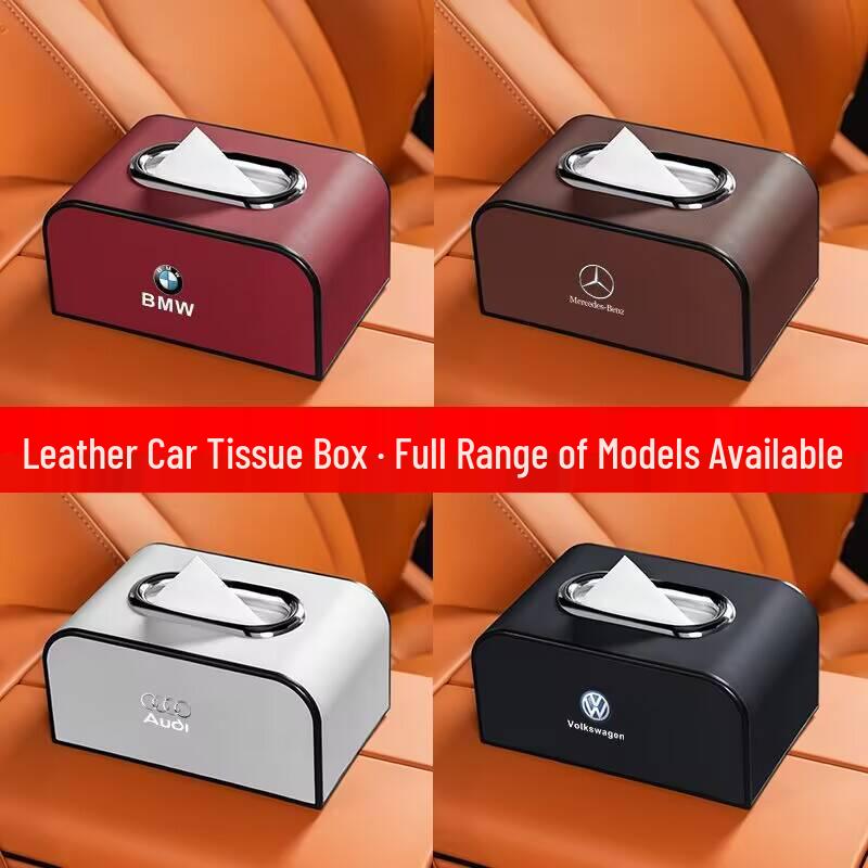 Tesla Model Tissue Box for Armrest or Seat Back