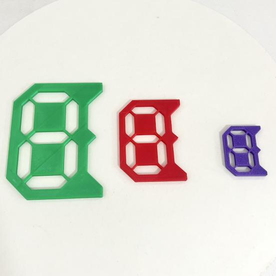 Набор шаблонов для цифровой живописи Пластиковый трафарет с цифрами для художников, для DIY-поделок и домашнего декора Универсальные инструменты для рисования