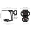 1Pcs Foldable Motorcycles Water Cup Holder Bracket Adjustable Bottle Accessory for Outdoor Cycling