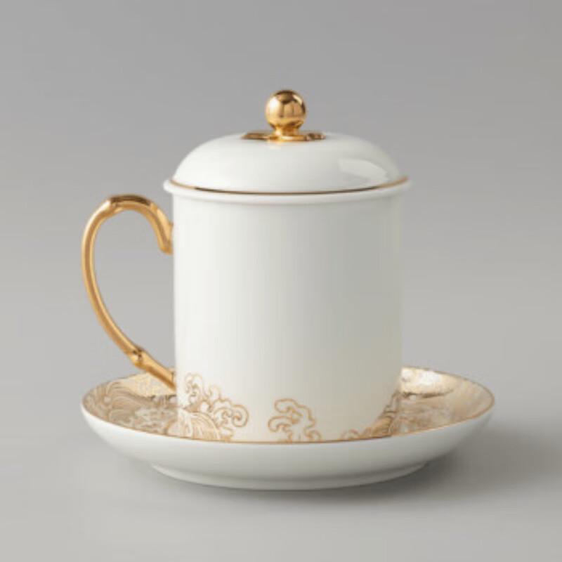 Auratic Sea Pearl Golden Ceramic Meeting Cup Set