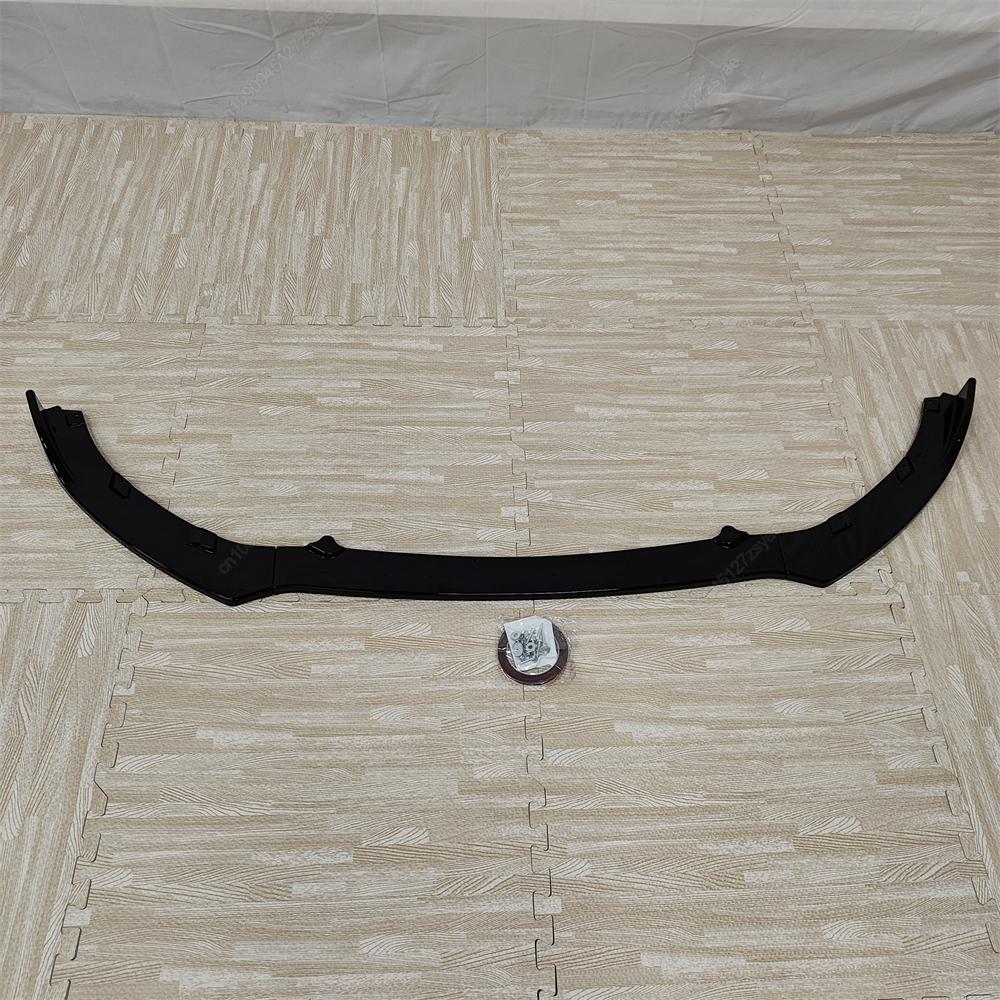 3 шт. Сплиттер-диффузор для губы переднего бампера автомобиля для Mazda MX-5 MX5 Miata ND 2016-2025 2-дверный обвес тюнинг глянцевый черный