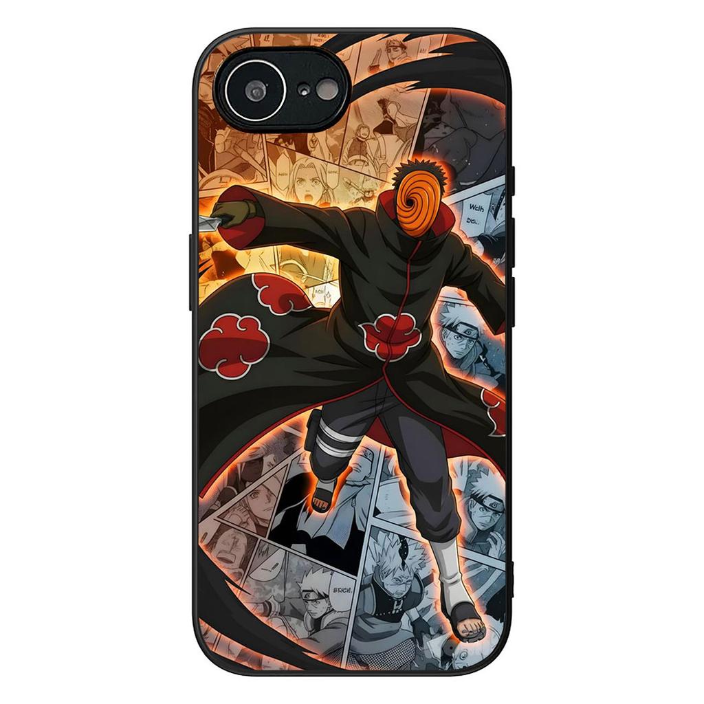 Wallpaper Tobi Uchiha Obito Narutos Cover for Apple iPhone 16 17 Air 14 15 Pro Max Plus 16+ 16E 14+ ProMax Coque Case