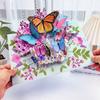 3D Butterfly Pop Up Greeting Cards Postcard For Valentine's Day, Mother, Anniversary, Wedding Invitation Greeting, Birthday Gift