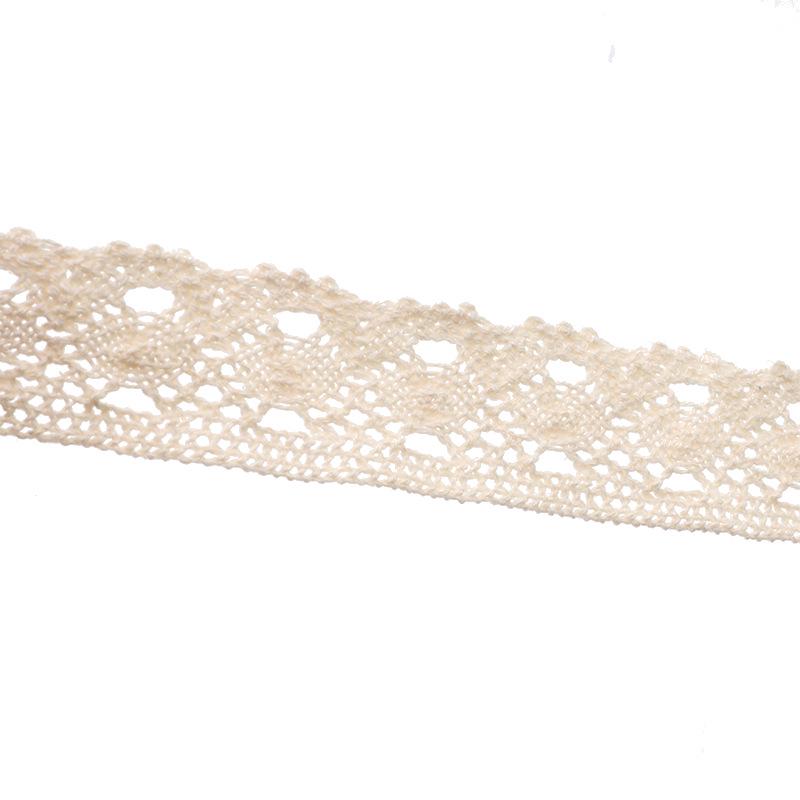 Ажурная хлопковая кружевная ткань ручной работы для скатертей и штор своими руками