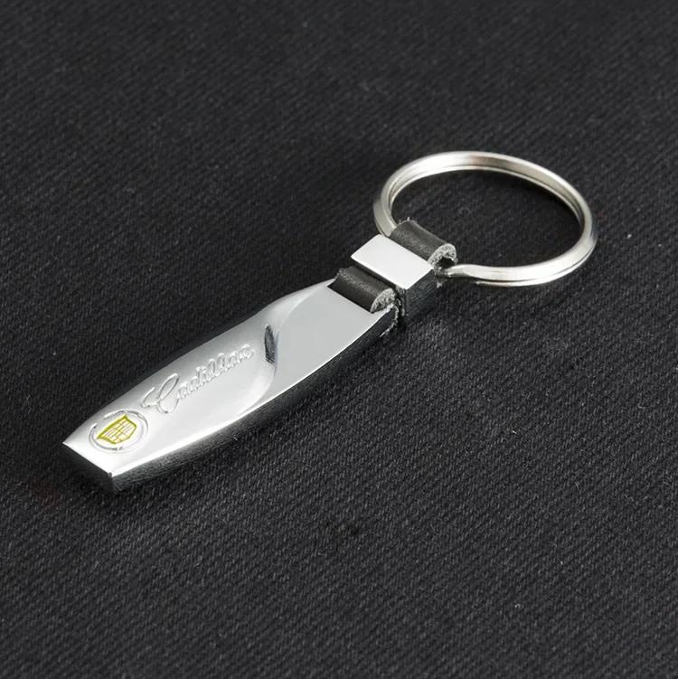 Metal Car Key Chain Keyrings Buckle for Cadillac CT4 CT5 CT6 ATS XTS XT4 XT5 XT6 Escalade SRX BLS Seville Styling Accessories