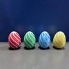 3D Printed Spiral Easter Egg Anxiety Relief Sensory Fidget Toy Pass Through Easter Egg for Adults Easter Basket Stuffers Party Favors