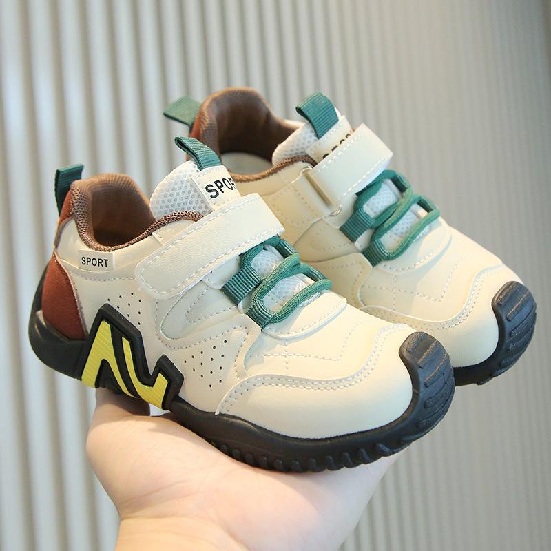Kids Casual Sneakers Soft Bottom Boys Girls White Shoes