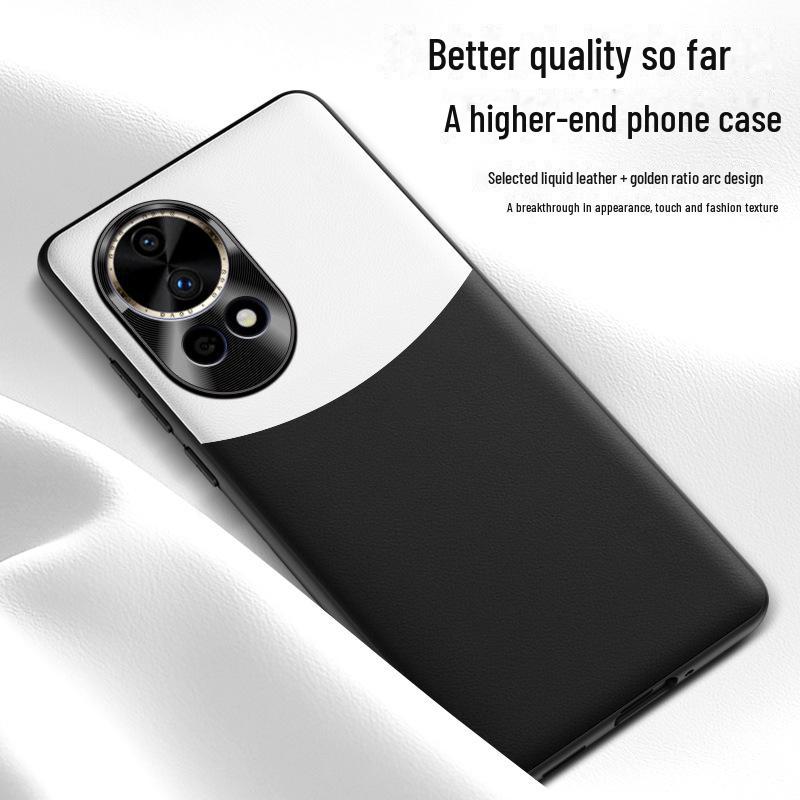 Защитный чехол из жидкой кожи для Huawei Nova 12 Pro от падений