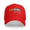Кепки Бейсболки Commodore 64 Snapback Кепки Бейсбольные Дышащие Повседневные Кепки Для улицы Унисекс
