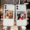 Прозрачный противоударный чехол с милым котом для Iphone 11, чехол для iPhone 14, 13, 12, 11 Pro Max 7, 8 Plus Xr Xs Se 2020, чехол для Iphone 13, мини-бампер