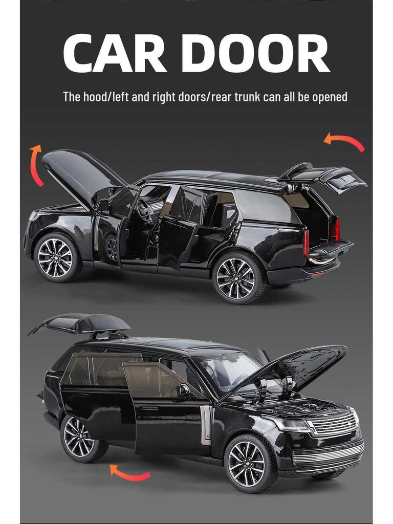 (в штучной упаковке) 1:32 Модель игрушечного внедорожника Land Rover Range Rover SV2022 из сплава.