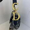 [Pre-Owned] Saddle Removable Adjustable Shoulder Strap Magnetic Buckle Closure Printed Saddle Bag Crossbody Bag Fabric Handbag Sho - Very Good #J7OH9S