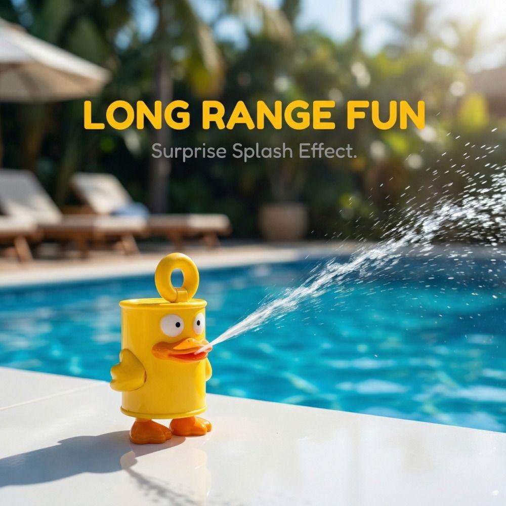 Plush Material Water Spray Toy Cute Design Water Spraying Toy Beach Water Fight  Water Fight Game