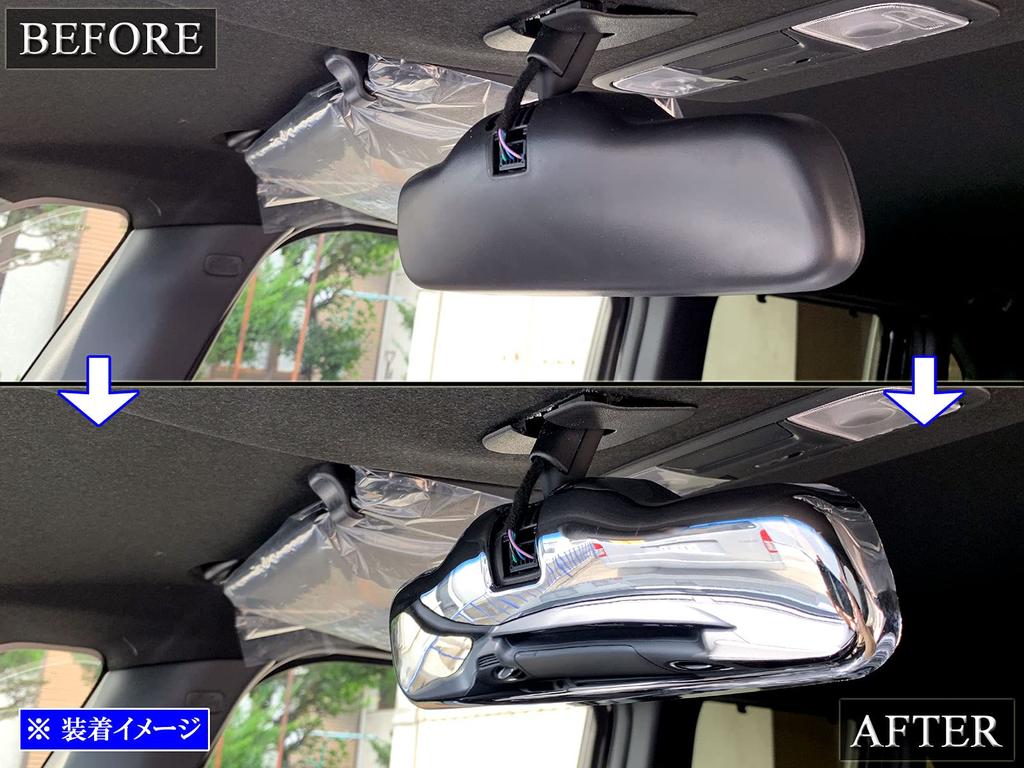 BRIGHTZ JH3 JH4 Хромированная накладка на салонное зеркало JH H3 H4 3 4 N WGN NWGN N Wagon N Wagon N Wagon N WGN N-WGN [ROOM-MIR-016]