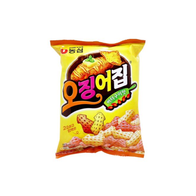 Nongshim Butter Grilled Squid Snack (78g) (3 Options)