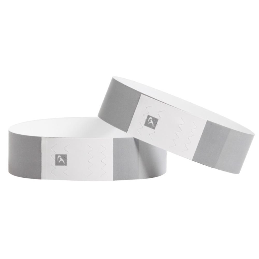 100 Pcs Paper Tyvek Wristbands Synthetic Paper Wrist Festivals Admission Party Identification