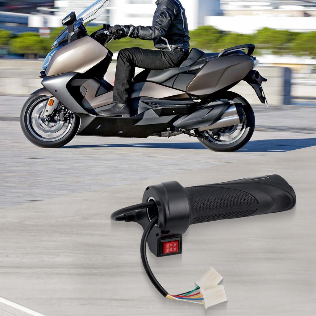 Ручка дроссельной заслонки для электрического велосипеда, 3 скорости, совместимость 48 В 72 В