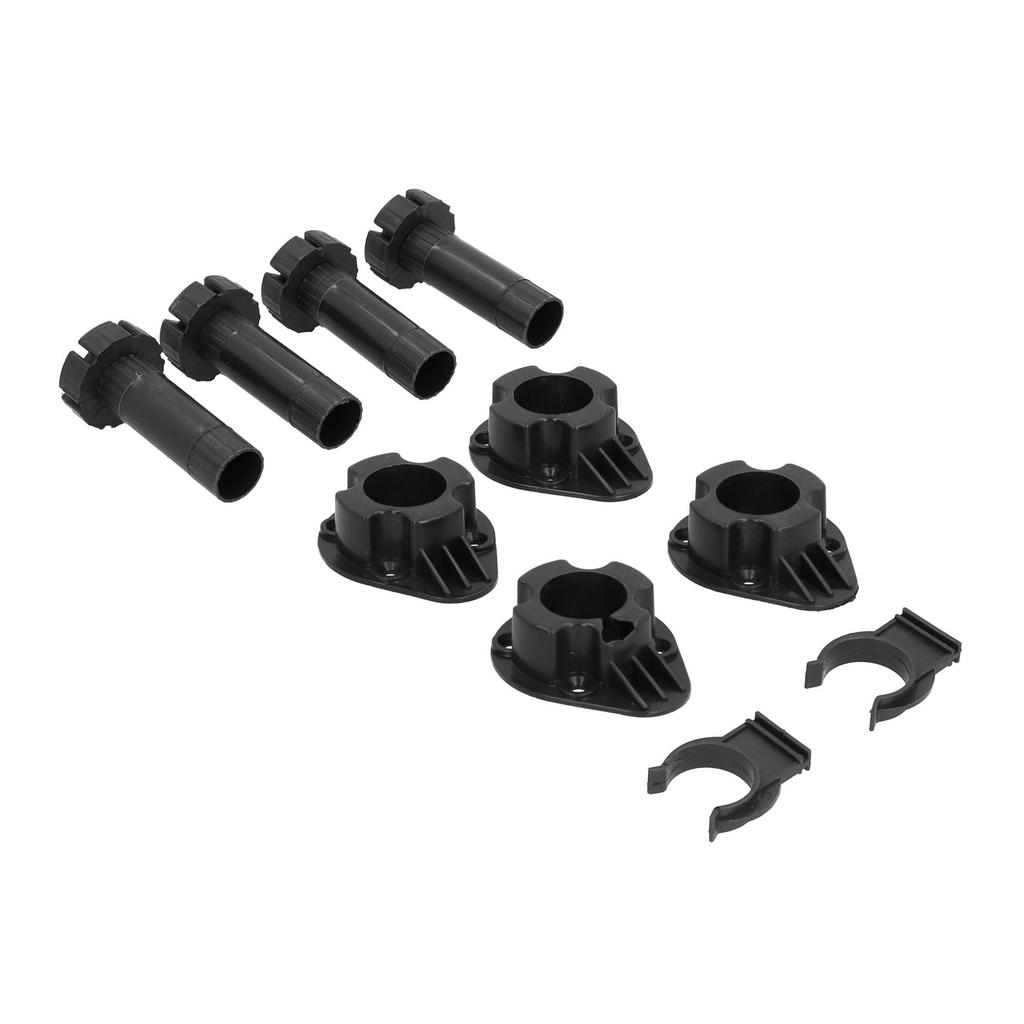 4 комплекта регулируемых ножек для шкафа из АБС-пластика для мебели для шкафа, черного цвета