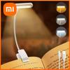 Xiaomi Белая Книжная Лампа USB Перезаряжаемая Лампа для Чтения Теплый Холодный Белый Дневной Свет Портативная Гибкая Легкий Зажим Ночная Лампа для Чтения