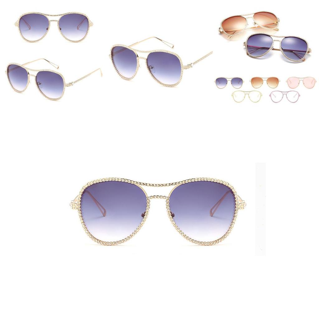 Premium Oversized Square Sunglasses For Women Featuring Sparkling Bling Frame