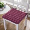 Chair Seat Mat Comfortable Plush Square Seat Pad Non-Slip Sofa Chair Cushion for Home Office Outdoors