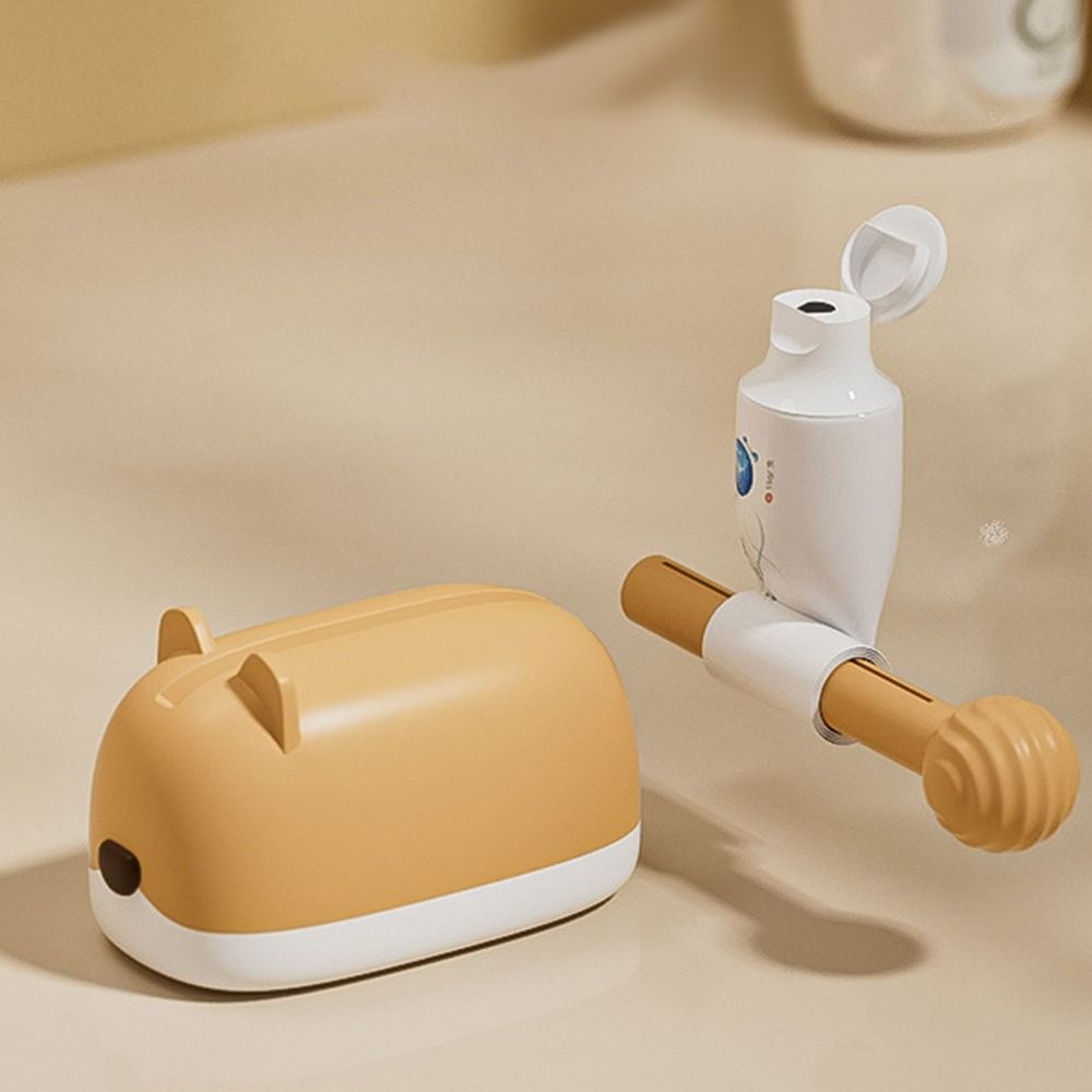 Выдавливатель зубной пасты Rolling Hamster Портативная стойка для хранения зубной пасты Диспенсер для зубной пасты