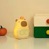 Cute Rechargable Kids Alarm Clock Night Light Touch Snooze Always-On Display Desktop Table Clock 12/24H Alarm Led Clock