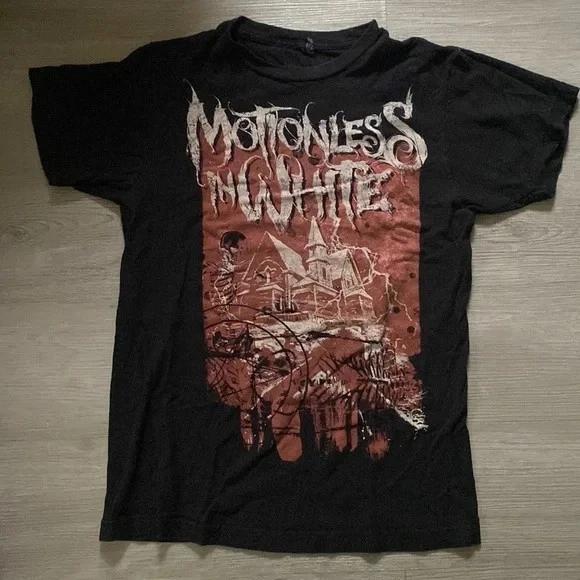 С Рождеством Motionless in White футболка Черная S-234XL Унисекс Рубашка Подарок Смешная E888