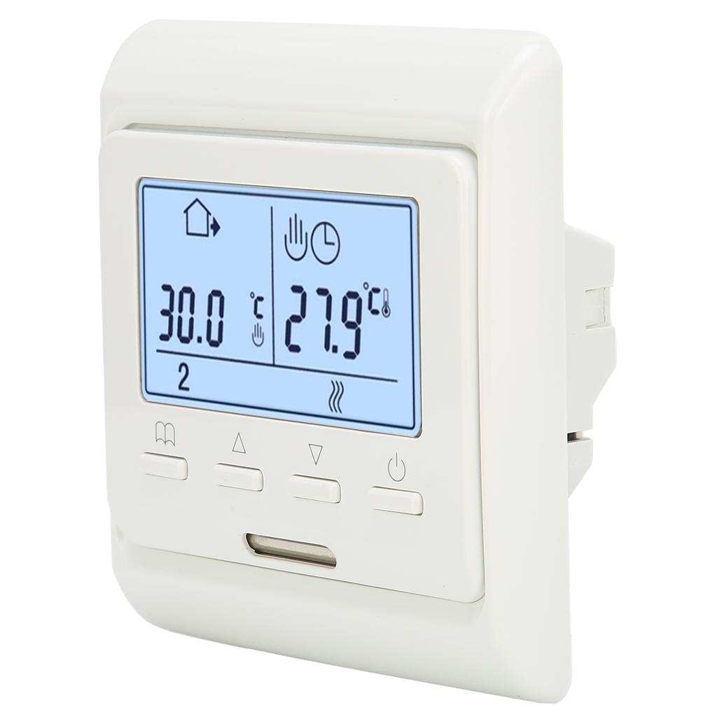 AC180V 230V Thermostat Wall Mounted Stove Temperature Controller for Water Floor Heating