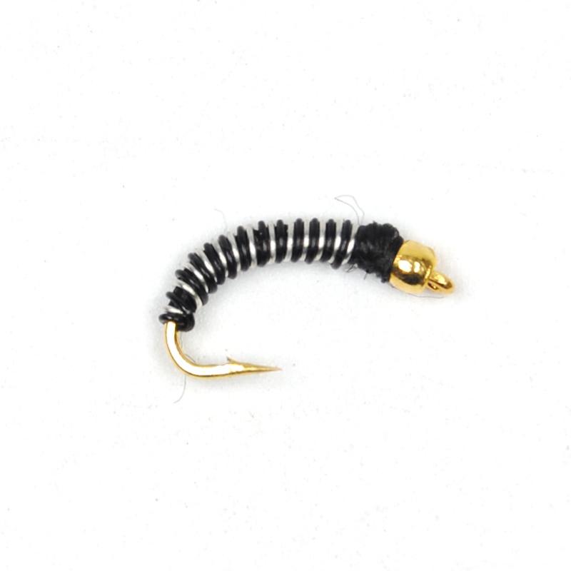 10 шт. #14 двухцветные Brassie Miges Chironomids нахлыстом/наживкой/приманками