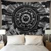 Indian Mandala Tapestry Sun Tarot Tapestry Moon Tapestry Psychedelic Carpet Witchcraft Tapestry