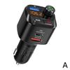 FM-передатчик Bluetooth 5.0 Автомобильный аудиоплеер Handsfree Адаптер USB 18 Вт Быстрая зарядка Type-C FM-модулятор