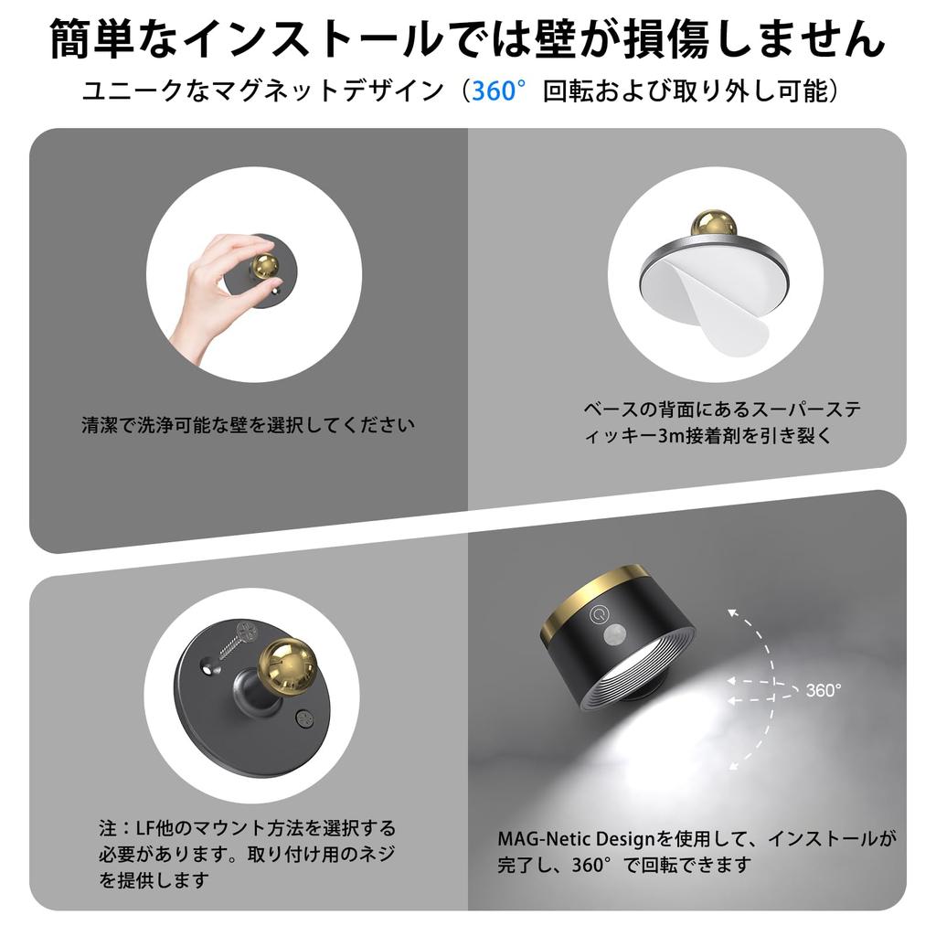 Светодиодный прожекторный кронштейн, настенный светильник с пультом дистанционного управления, 3 цветовых температуры и 13 RGB, а также регулируемая яркость, магнитный светодиод со свободным вращением