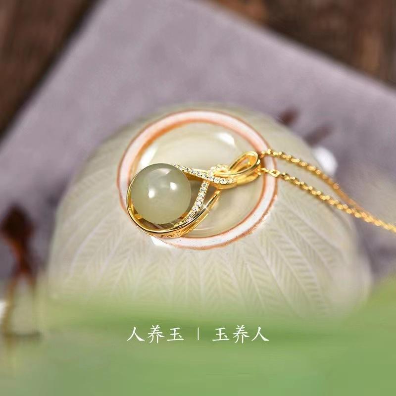 Новогодняя подвеска в виде счастливого мешочка на ключицу, цепочка, нишевый дизайн, простая мода, универсальная