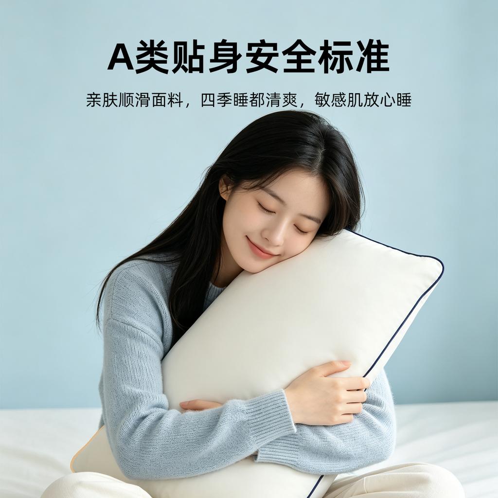 Class A All Cotton Dream Chasing Rocket Pillow Pillow Core for Student Dormitory