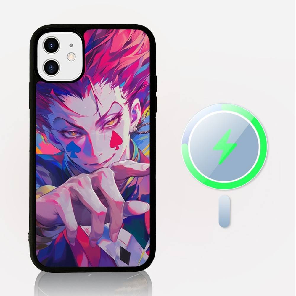 Классический Популярный Аниме H-Hunter X H-Hunter Игровой Чехол для Телефона Магнитный Чехол Для IPhone 16 14 13 12 11 15 Pro Max Plus Для Magsafe