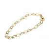 Браслет-цепочка Barzaz, 14 карат, позолоченный, простой, женский