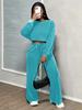 Women's Spring Fall Long Sleeve Casual Sets Washed Hoodie Sweatshirt 2 Piece Outfit Trendy Loose