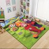 1Pc Rainbow Friends Parade Carpet Rug Customizable Soft Washable Antislip Home Living Room Sofa Mats Personalized Rug 0917103
