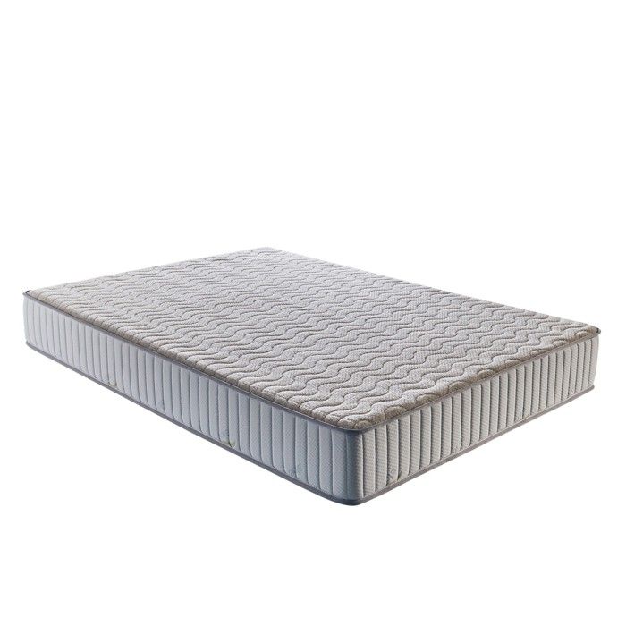 Matelas 120x190 cm - Alse - Ferme - Mousse Haute Résilience - Épaisseur 22 cm - Anti-transpiration